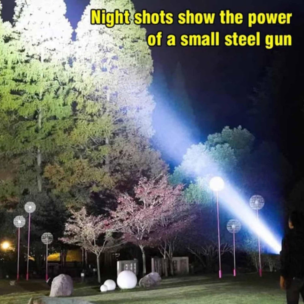✨Three-Eyed Monster Mini Flashlight 🔦🧰— Ultra-Bright Rechargeable LED Torch | Compact, Long-Range & Water-Resistant