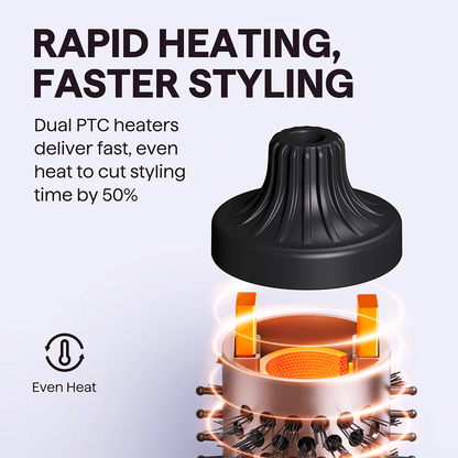 ⚡ 50K+ SOLD! 40% OFF💇‍♀️2-in-1 Hair Fluffy Styling Comb✨Fluffy Volume in Minutes