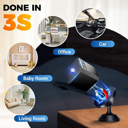 📹 43% OFF! 🌙 Mini Smart HD Security Camera – Night Vision, HD Video & Motion Detection 🏠
