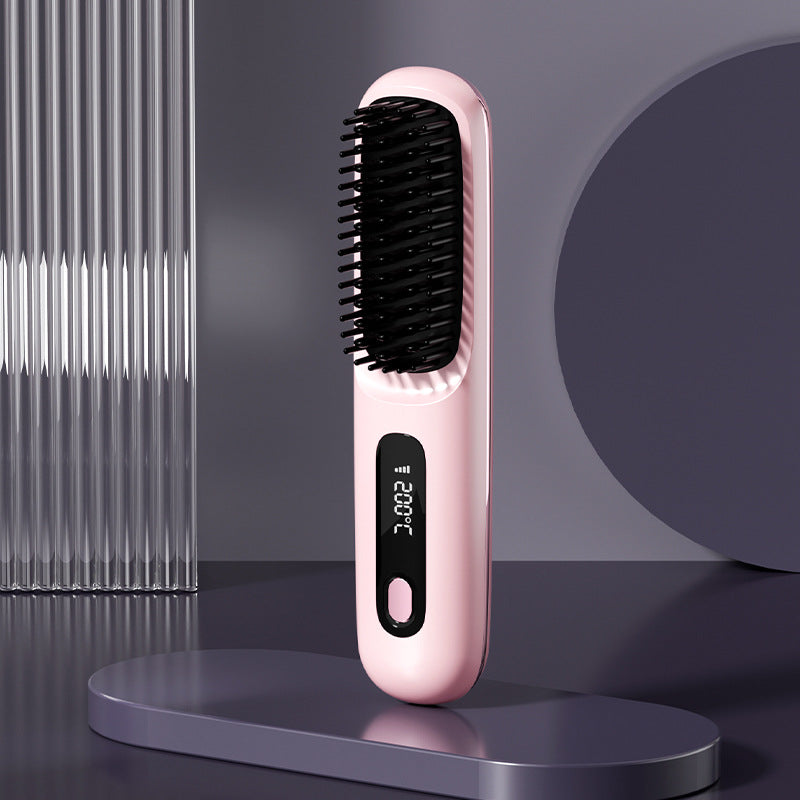 ⚡🪮The First Smart Styling Brush for Short Hair – Precise, Safe & Effortless