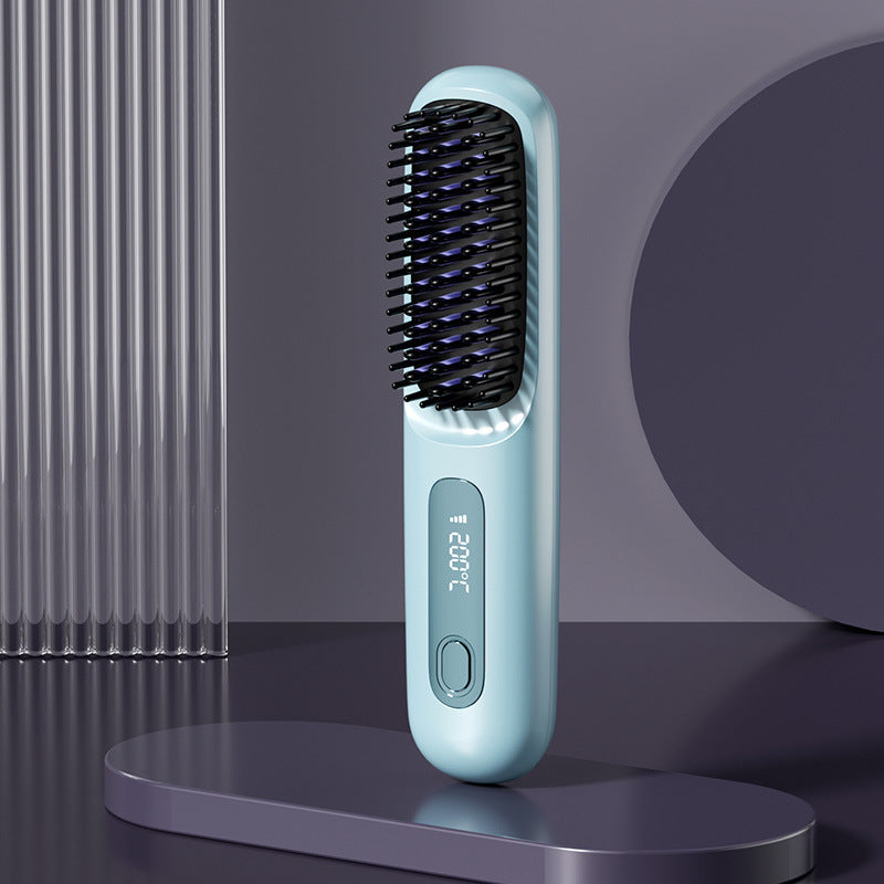 ⚡🪮The First Smart Styling Brush for Short Hair – Precise, Safe & Effortless