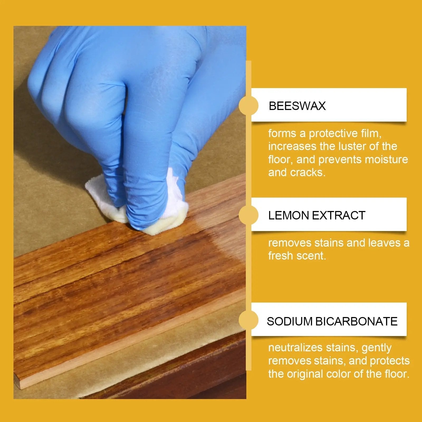 Beeswax Wood Polish Spray – Restores Shine, Removes Scratches & Water Rings