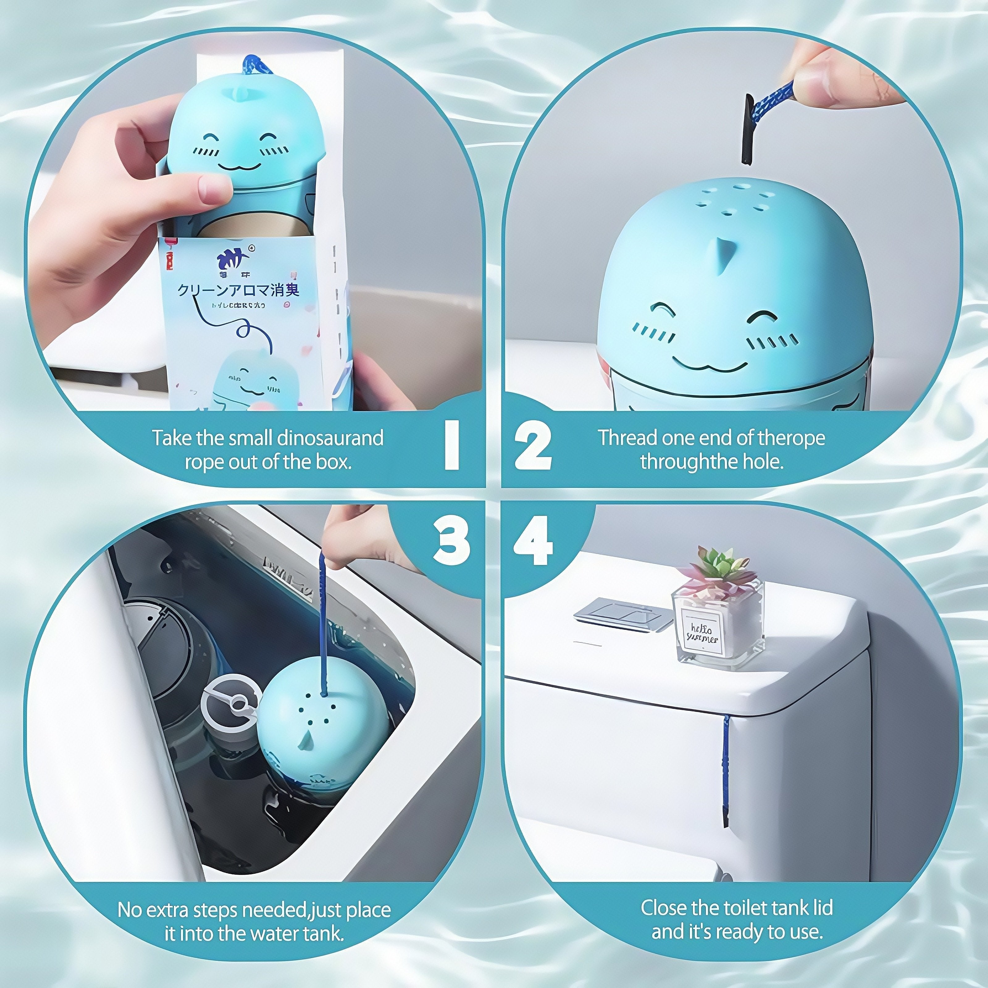 🏆Flash Sale⚡ 50K+ SOLD! Almost Gone-💥🔥🔥Toilet Cleaner & Toilet Deodorizer Wonder,Best Gifts