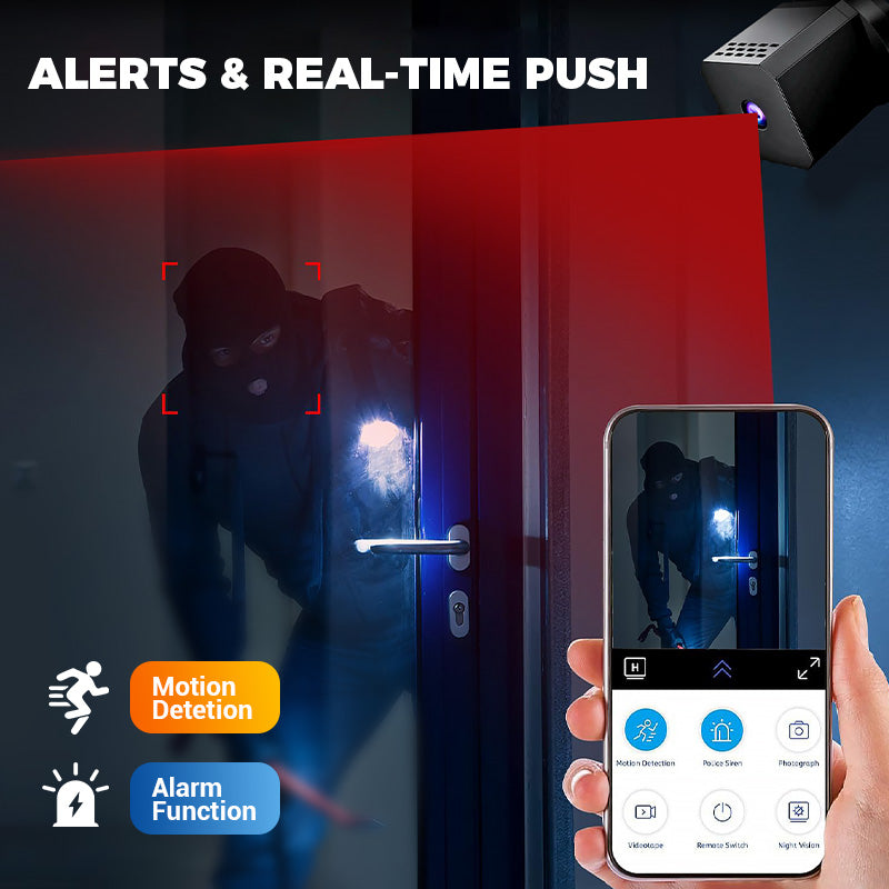📹 43% OFF! 🌙 Mini Smart HD Security Camera – Night Vision, HD Video & Motion Detection 🏠