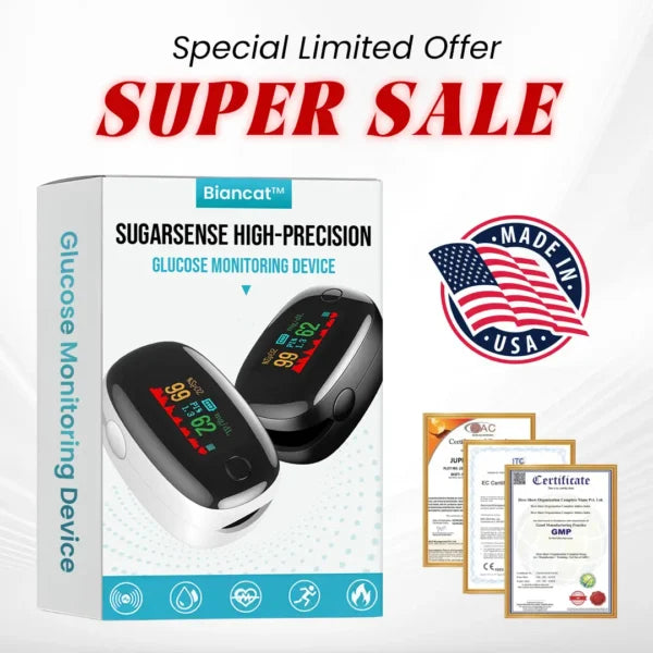 🔥Gluco One™🔥 - High-Precision Glucose Monitoring Device | Made in the USA 🇺🇸 | 🚨Limited Stock Available🚨