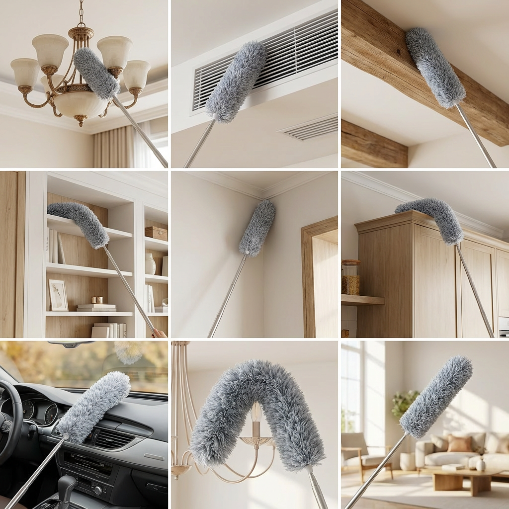 已改✨𝐵𝑒𝑛𝑑𝑎𝑏𝑙𝑒 𝑀𝑖𝑐𝑟𝑜𝑓𝑖𝑏𝑒𝑟 𝐷𝑢𝑠𝑡𝑒𝑟 𝑤𝑖𝑡ℎ 𝐸𝑥𝑡𝑒𝑛𝑑𝑎𝑏𝑙𝑒 𝑃𝑜𝑙𝑒 (𝑈𝑝 𝑡𝑜 2.5𝑚)