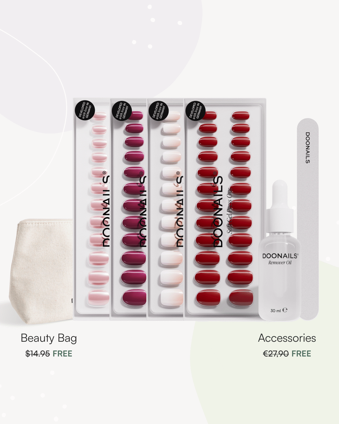 Spring Starter Set – Soft Gel Press Ons