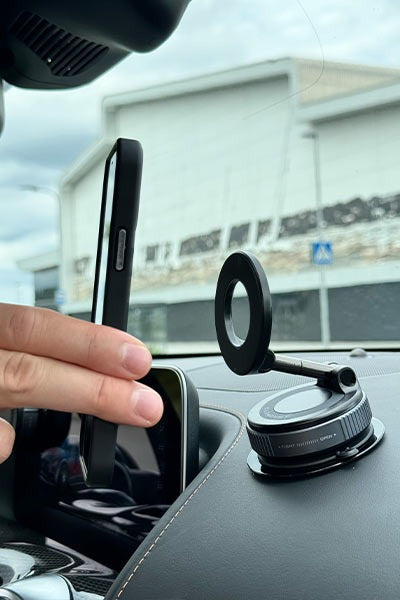 360° Adjustable Vacuum Magnetic Suction Cup Phone Holder Mount
