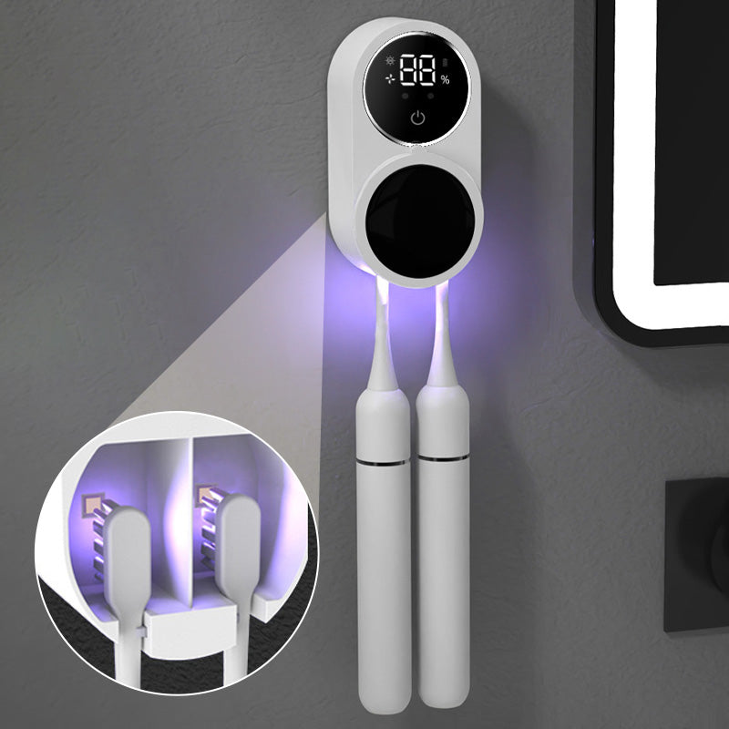 ⚡FLASH SALE · Up to 55% OFF ⚡ UV Toothbrush Sterilizer – 99.9% Germ-Kill · Wall-Mounted Dual Case