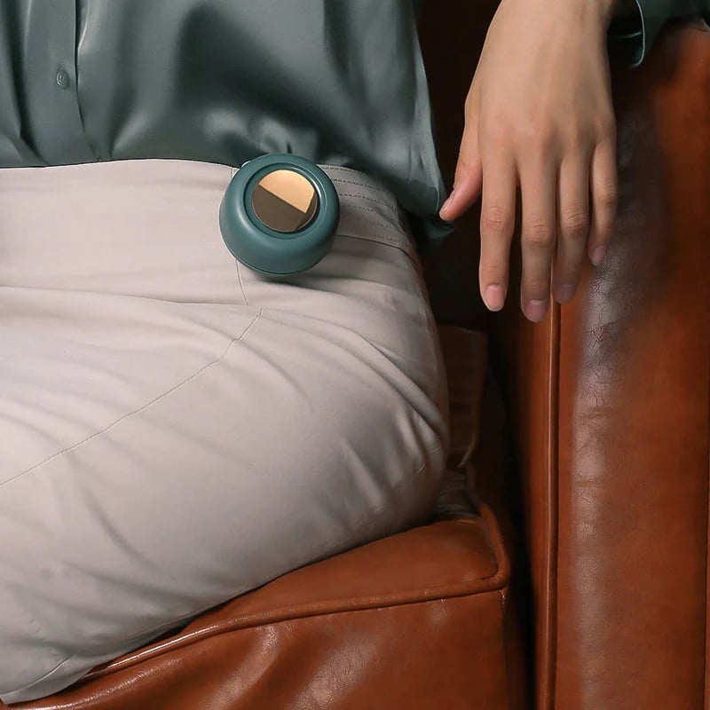 ❄️ Small Whirlwind™ Clip Fan — Hands-Free Waist & Neck Cooling for Work, Travel & Outdoors