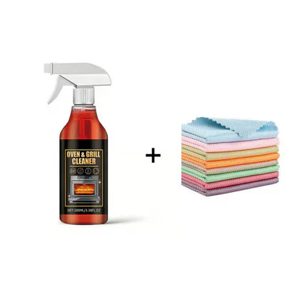 🧼 [Factory Direct] 5-Min Oven Cleaner: No-Scrub & Odor-Free ✨ Buy 2 Get 1 FREE!