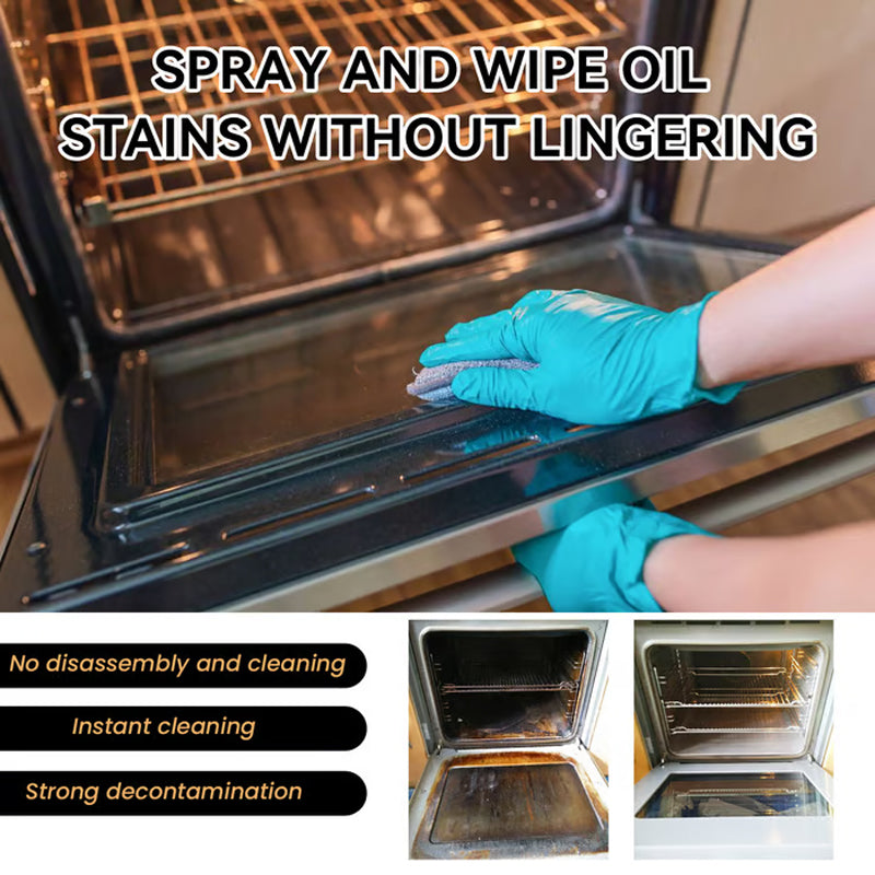 🧼 [Factory Direct] 5-Min Oven Cleaner: No-Scrub & Odor-Free ✨ Buy 2 Get 1 FREE!
