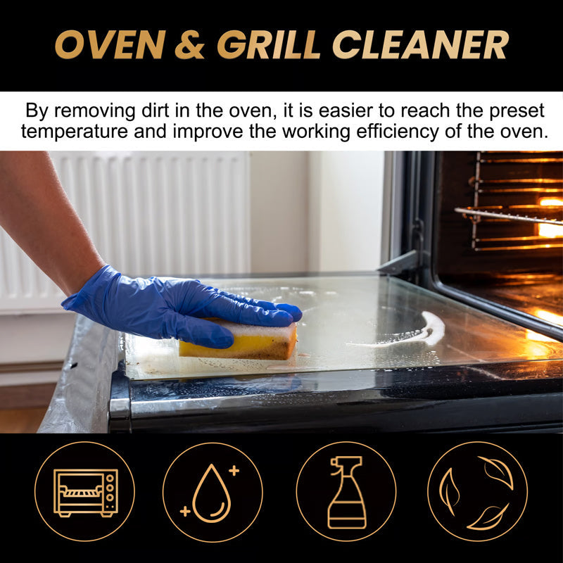 🧼 [Factory Direct] 5-Min Oven Cleaner: No-Scrub & Odor-Free ✨ Buy 2 Get 1 FREE!