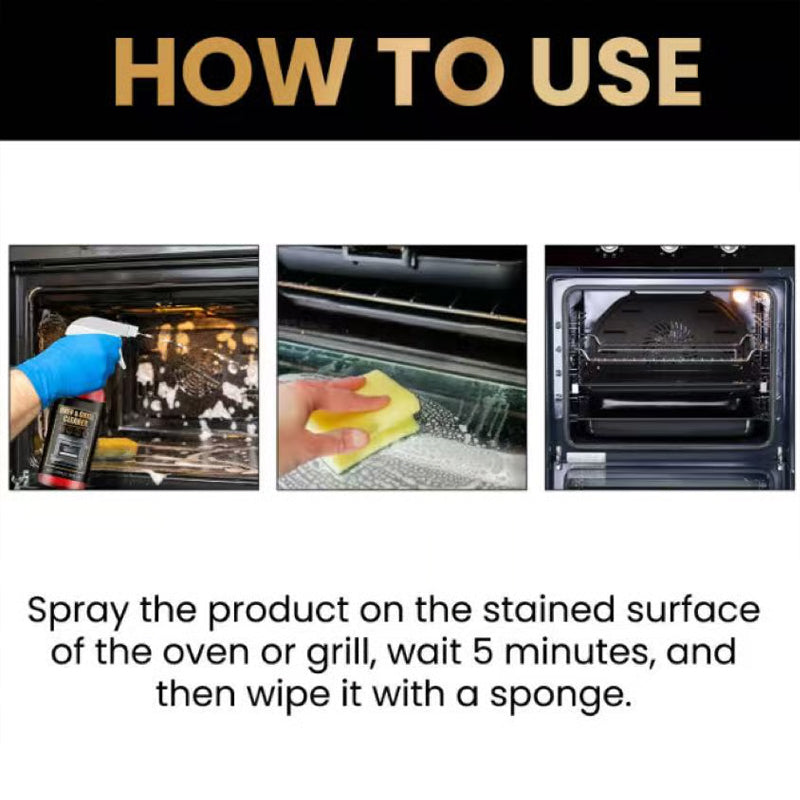 🧼 [Factory Direct] 5-Min Oven Cleaner: No-Scrub & Odor-Free ✨ Buy 2 Get 1 FREE!