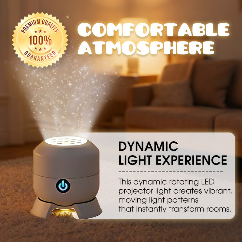 🥳Big Sale 2026🥳💞 58% OFF – Dynamic Rotating LED Ocean Projector Light ✨