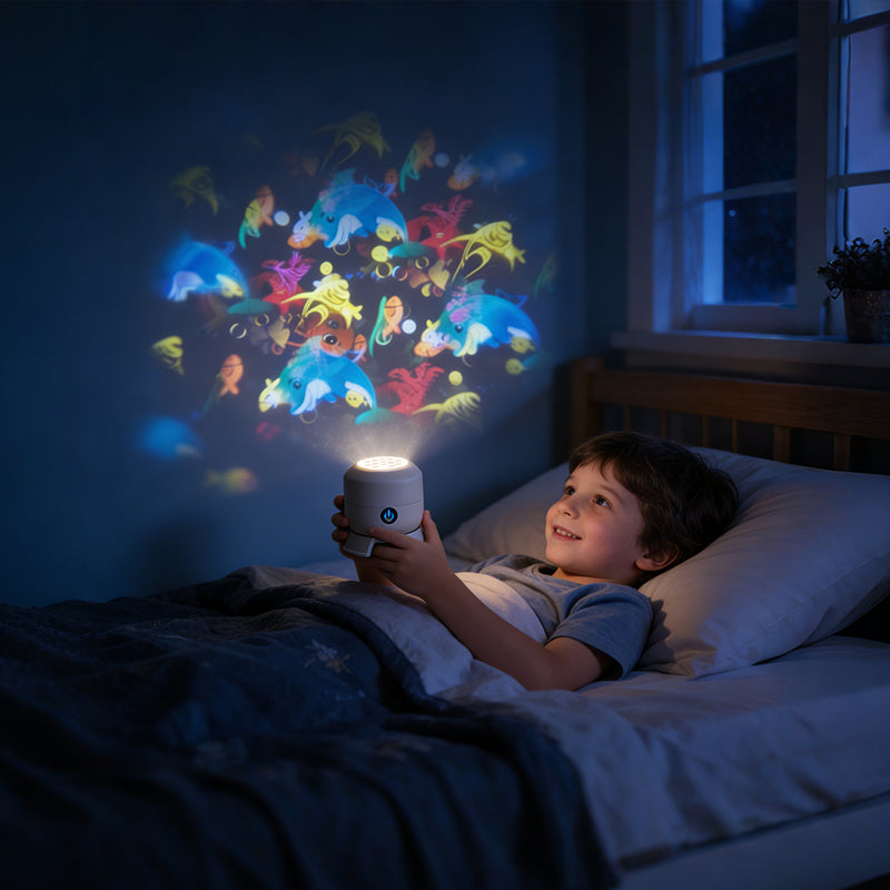 🥳Big Sale 2026🥳💞 58% OFF – Dynamic Rotating LED Ocean Projector Light ✨