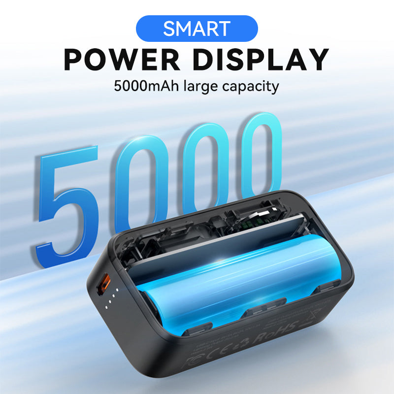 🔋 Orico 3-in-1 Power Bank – Integrated Cable & Foldable Wall Plug – Wireless Watch Charger for iPhone & Android ✈️